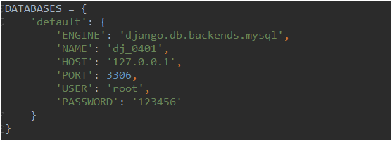 Django连接MySQL数据库