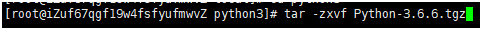  CentOS安装Python3.6.6