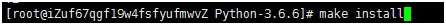 CentOS安装Python3.6.6