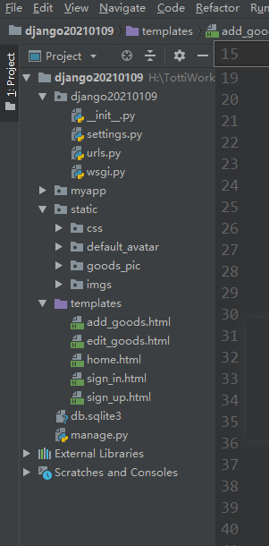 pyCharm MySQL postman 四天完成数据的增删改查