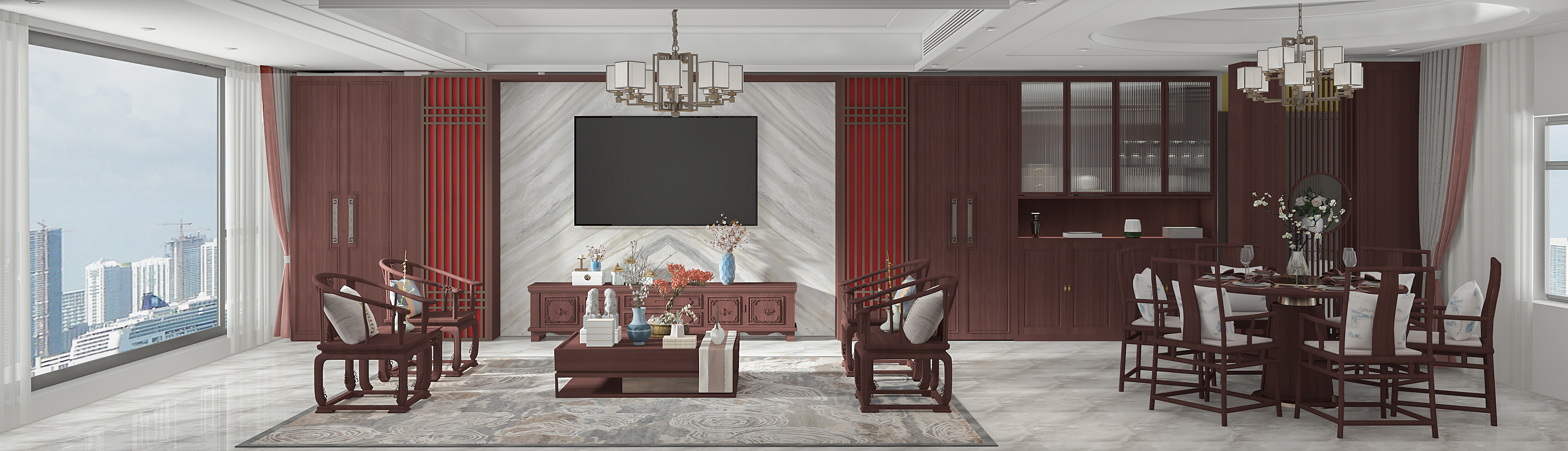 《中式》家具室内风格设计作品