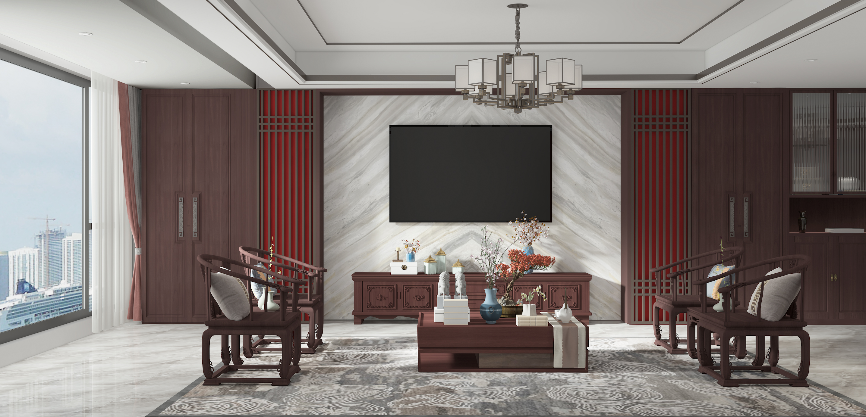 《中式》家具室内风格设计作品