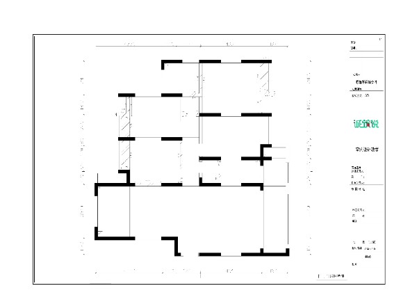 整套家装CAD施工图图纸，完成｜室内CAD培训课程作品