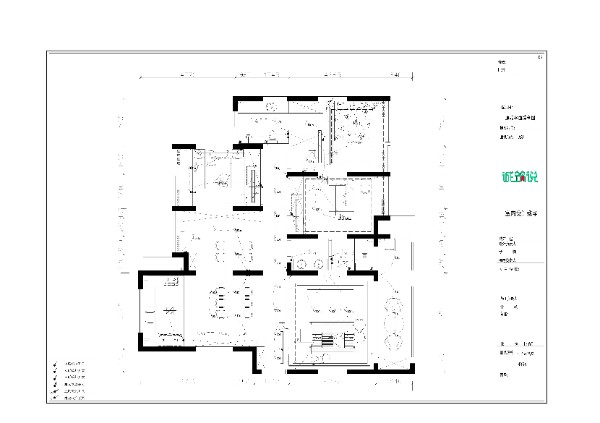 整套家装CAD施工图图纸，完成｜室内CAD培训课程作品