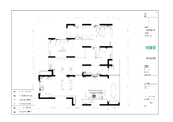 整套家装CAD施工图图纸，完成｜室内CAD培训课程作品